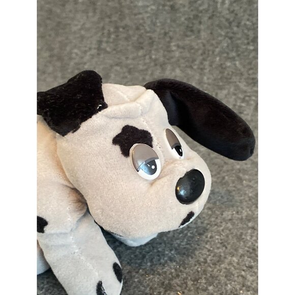 VTG Tonka Pound Puppies Gray Black Spots Puppy Dog Plush Stuffed Animal Toy Kore - Picture 7 of 12